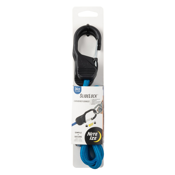 SLIDELOCK CARABINER BUNGEE - Spanngurt