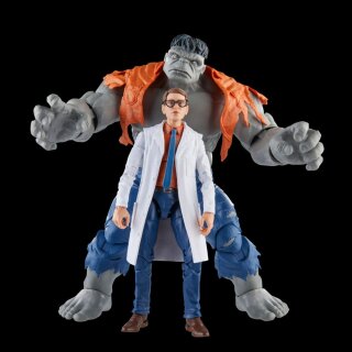 Avengers: Beyond Earth's Mightiest Marvel Legends Actionfiguren Gray Hulk & Dr. Bruce Banner 15 cm