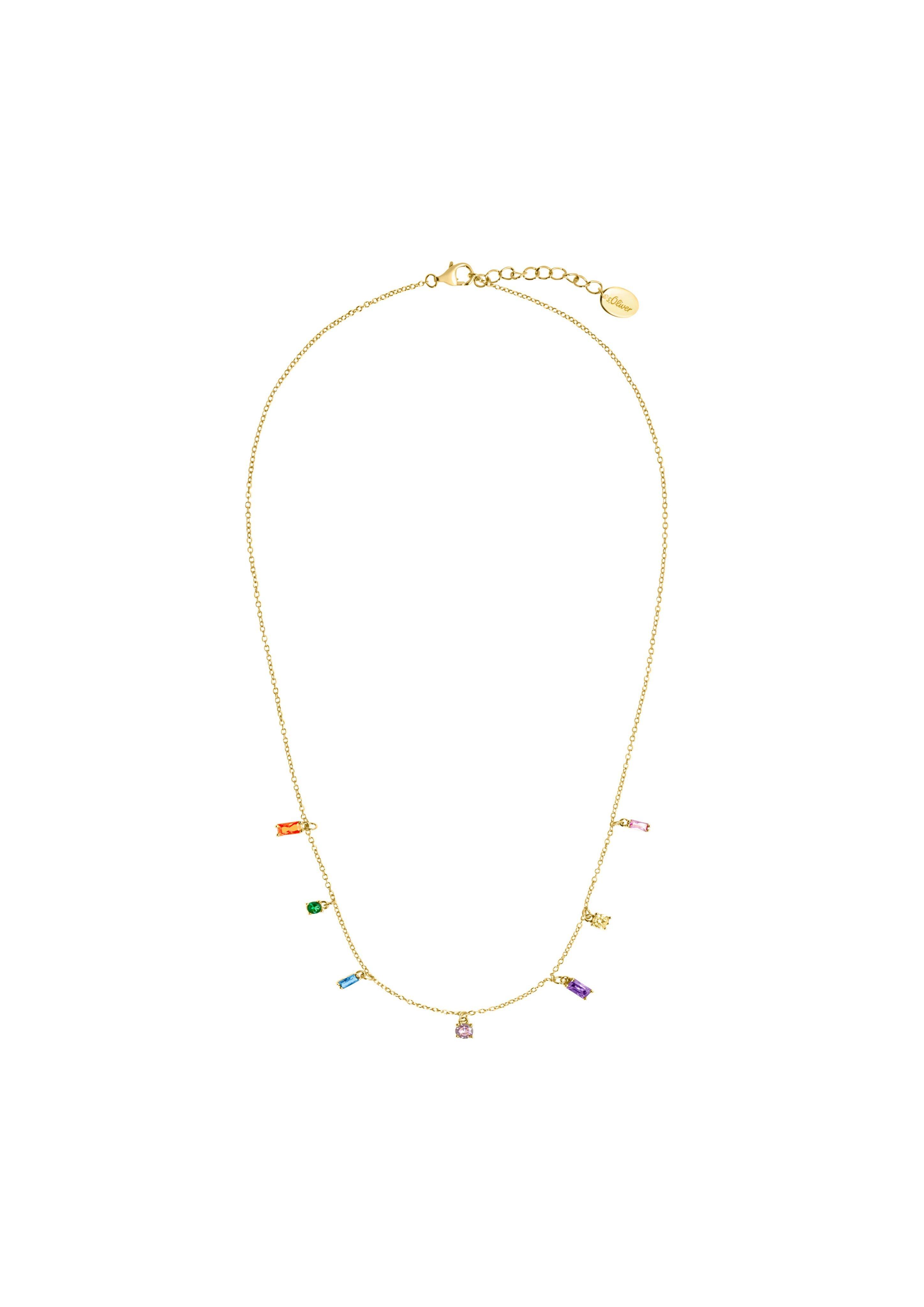 Halskette mit Zirkoniasteinen  6007955-19E0