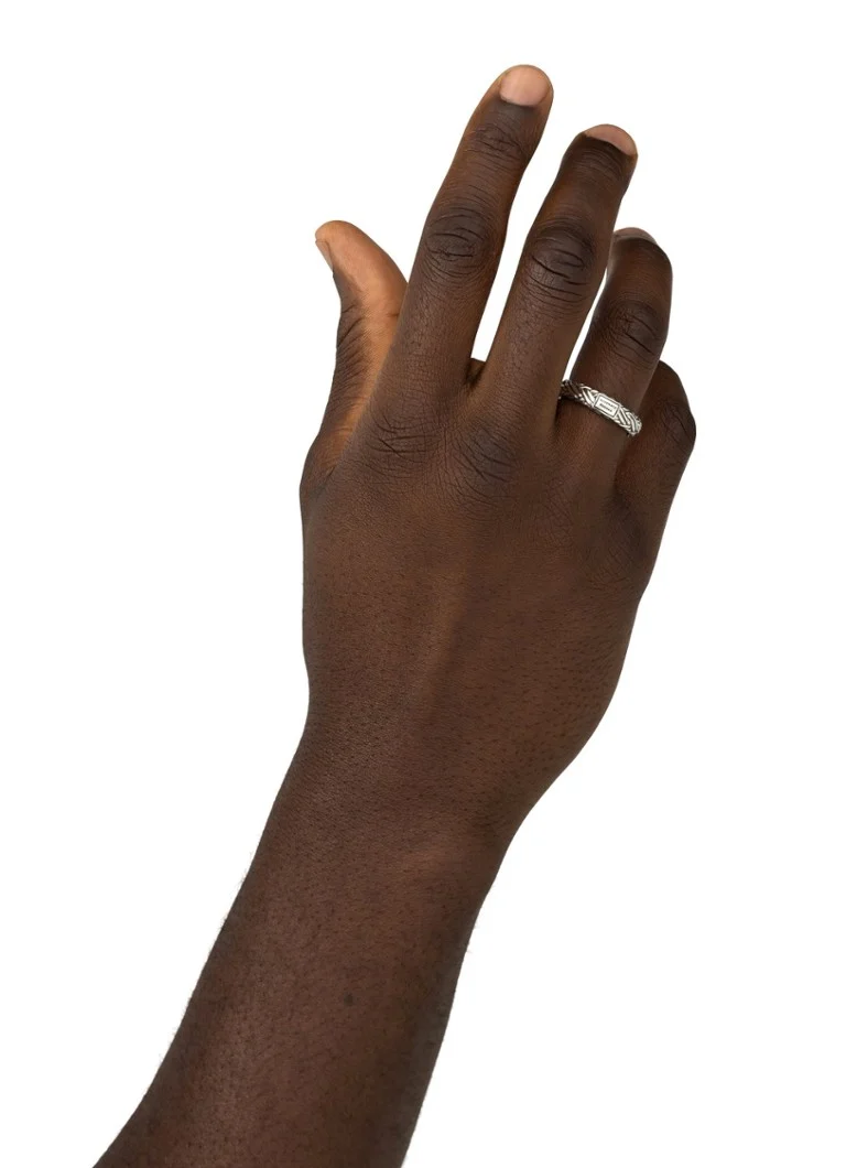 Buddha to Buddha  Katja XS ring van zilver