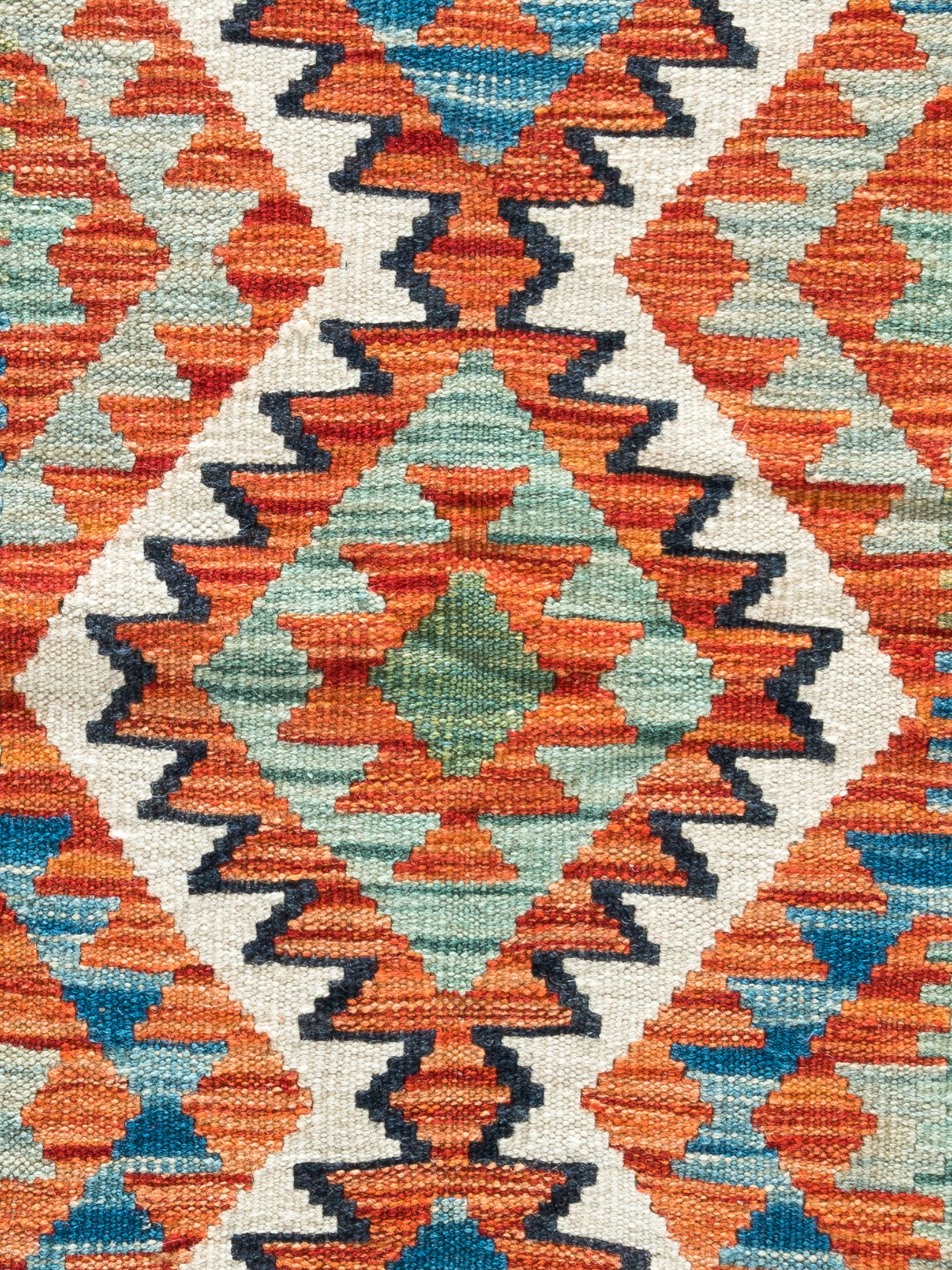 Afghan Kelim ca. 81 x 197 cm, Unikat / Einzelstück
