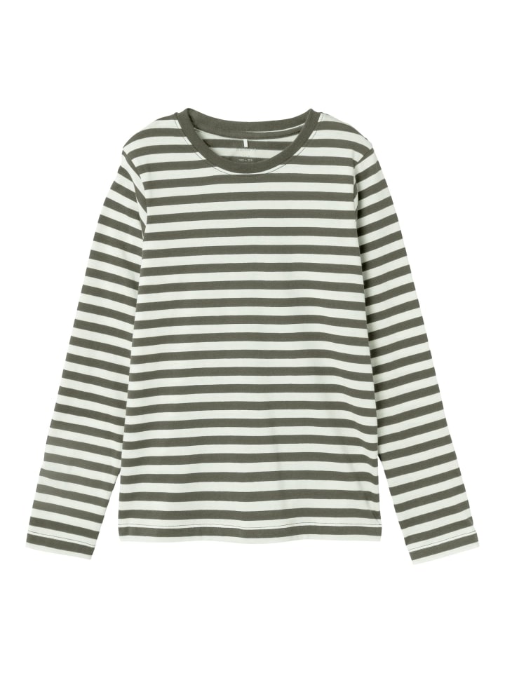 name it Langarmshirt NKMSALMO NREG LS TOP in dusty olive günstig kaufen