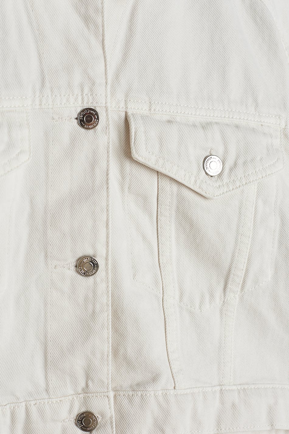 Cropped denim jacket