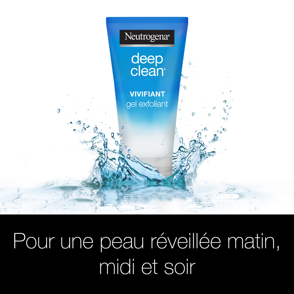 neutrogena Neutrogena - Deep Clean Gel Exfoliant Vivifiant - Tube 150 ml gel exfoliant