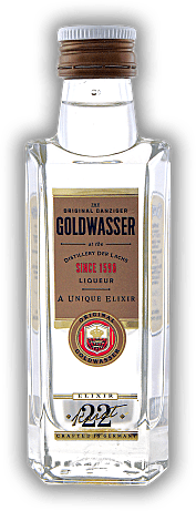 Danziger Goldwasser Der Lachs 0,05 Liter Danziger Goldwasser Der Lachs 0,05 Liter Mit 22-karätigem allerfeinsten Blattgold. 0,05	 Liter - Vol 40%