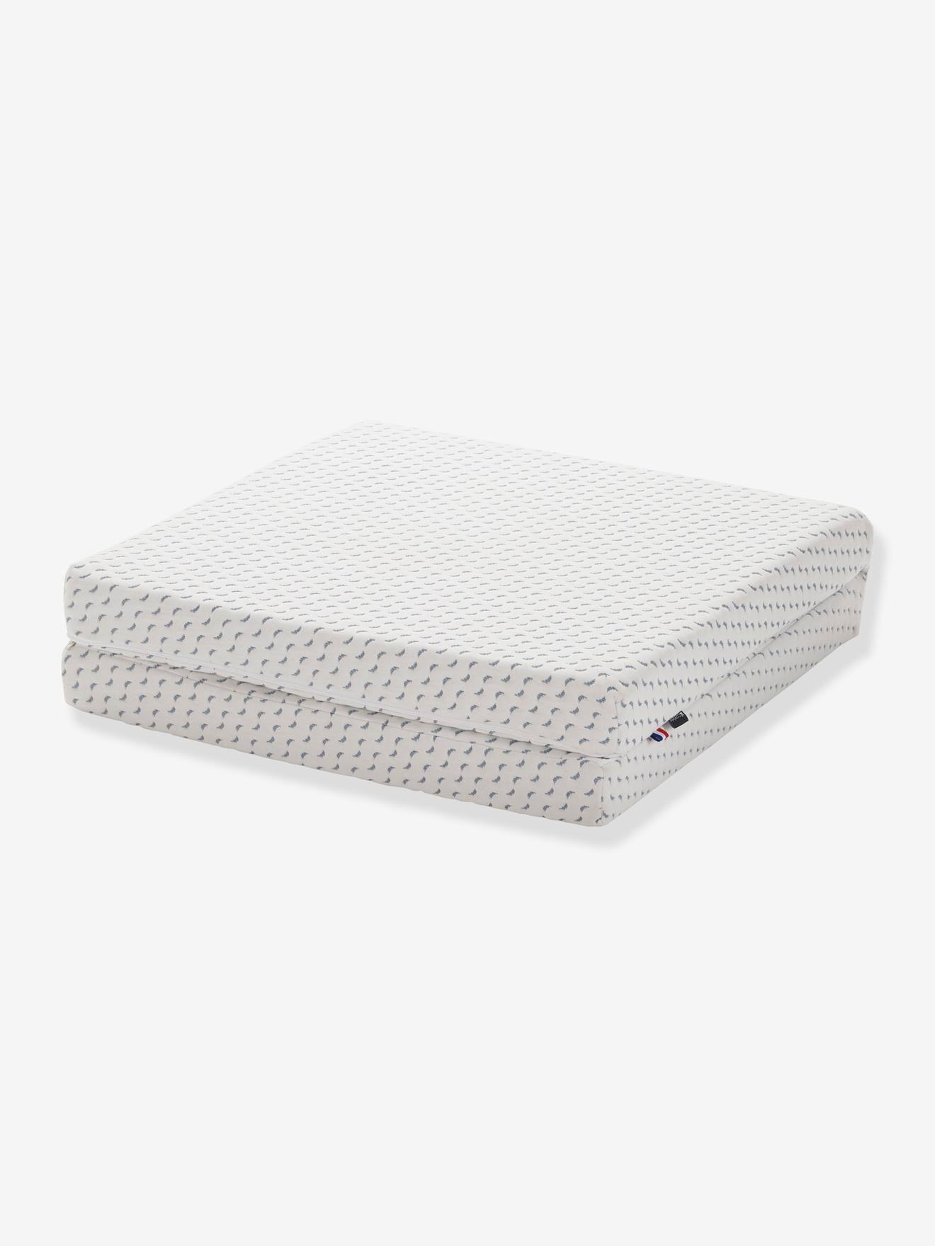 Matelas pliant bébé 60x120 cm CANDIDE Green Ocean Friendly blanc