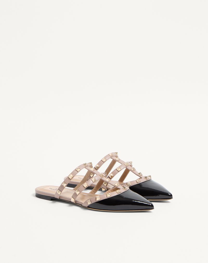 Patent Rockstud Mule
