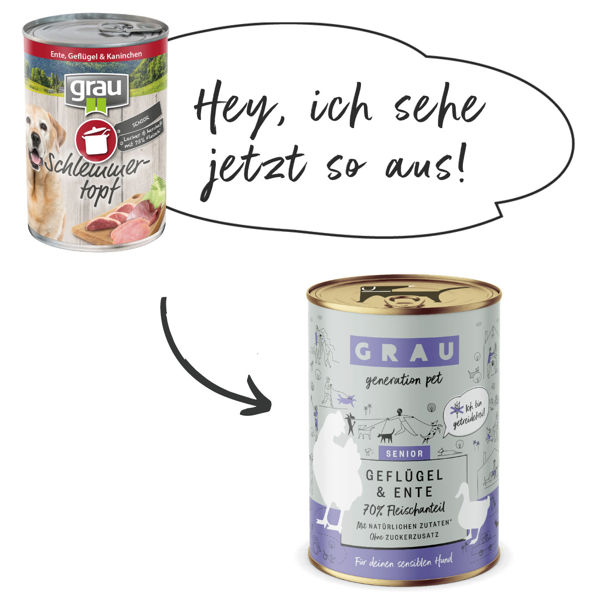 GRAU Senior Geflügel & Ente günstig kaufen bei ZooRoyal