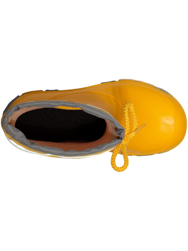 Bockstiegel Kinderstiefel Bente in gelb/dunkelgrau günstig kaufen