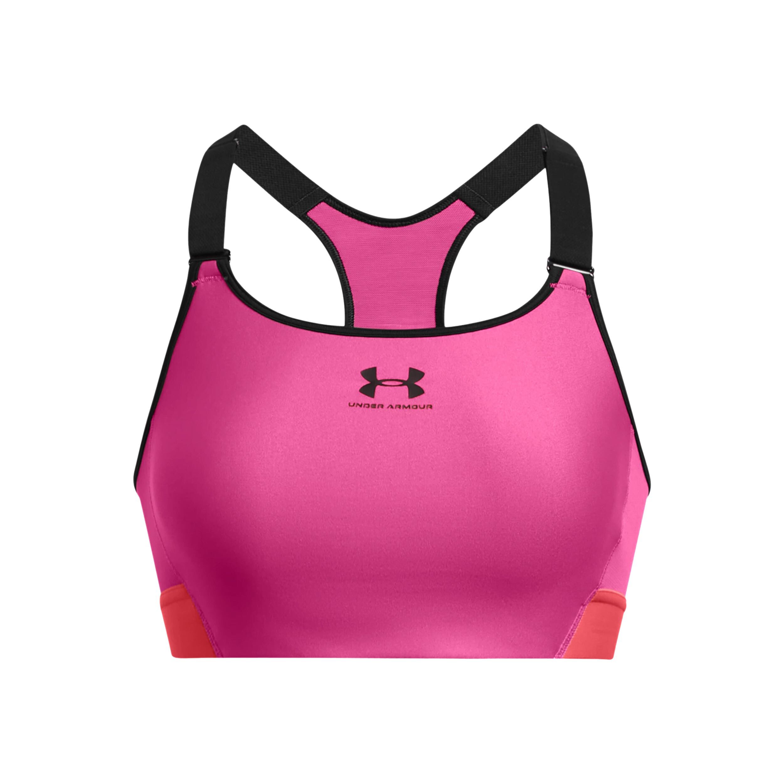 Heatgear Armour High Sport-BH Damen - Pink