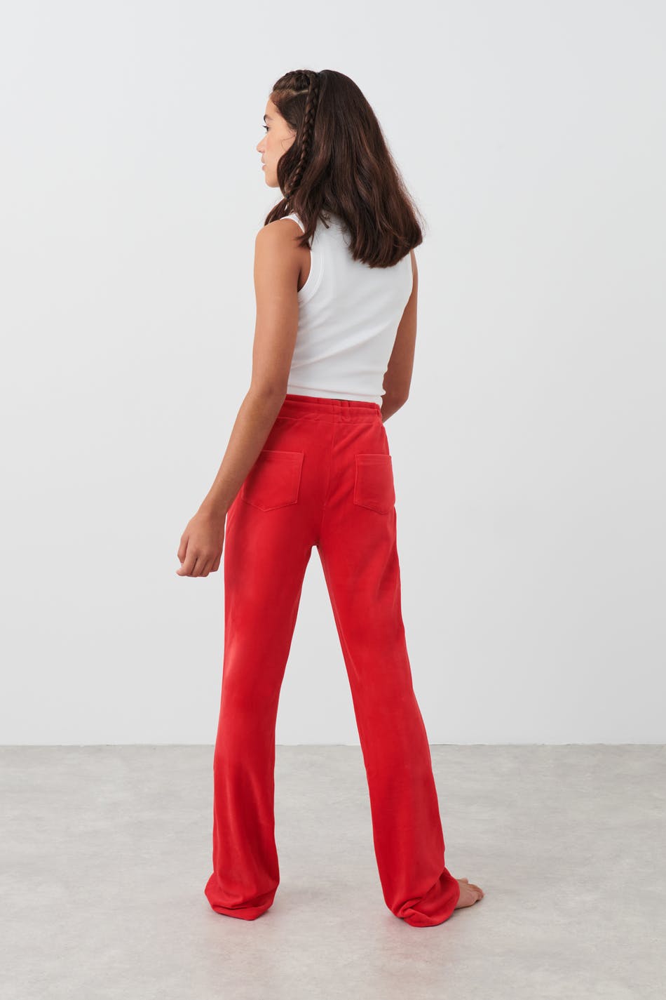 Y velour pants