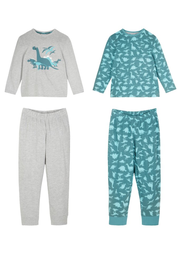 Jungen Pyjama (4-tlg. Set)