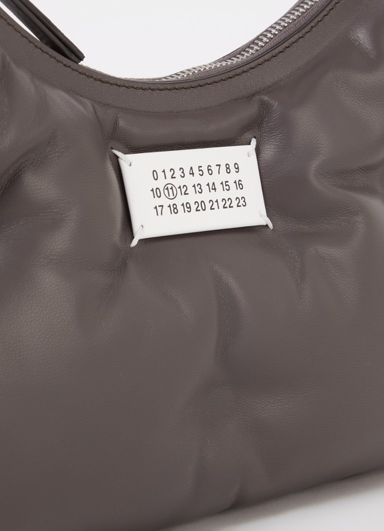 Maison Margiela  Glam Scam Small schoudertas van lamsleer met logo