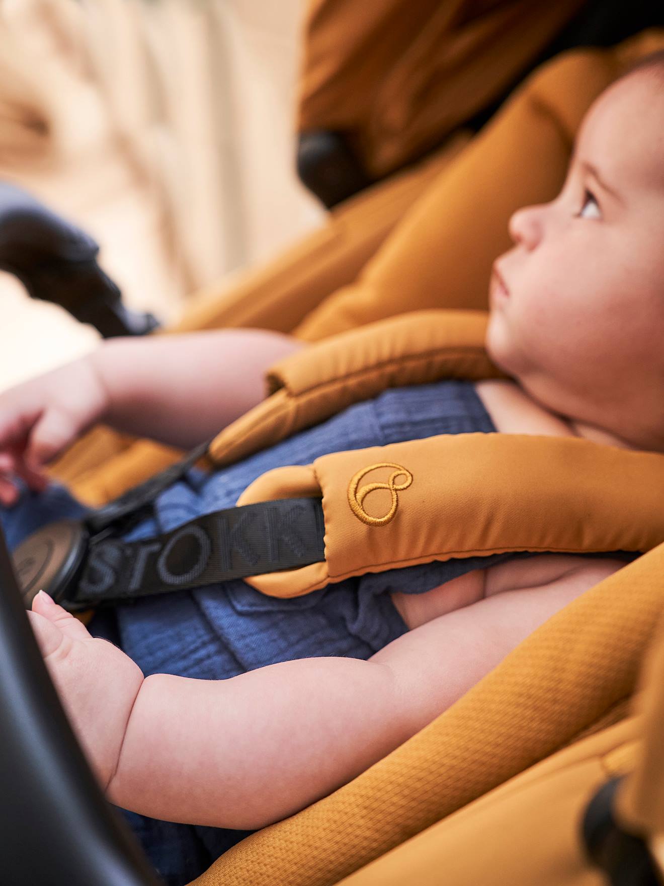 Poussette Xplory® X STOKKE jaune (golden yellow)