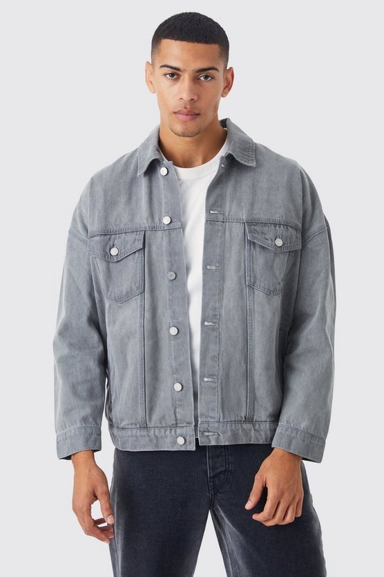 Oversize Jeansjacke