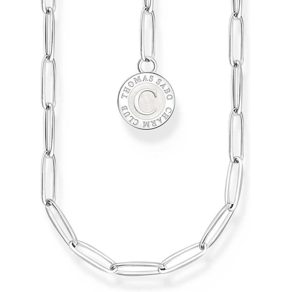 Thomas Sabo Chaînette 925 Argent, Émail argent collier
