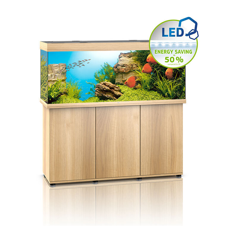 JUWEL Aquarienkombinationen JUWEL Rio 450 LED Kombination helles Holz