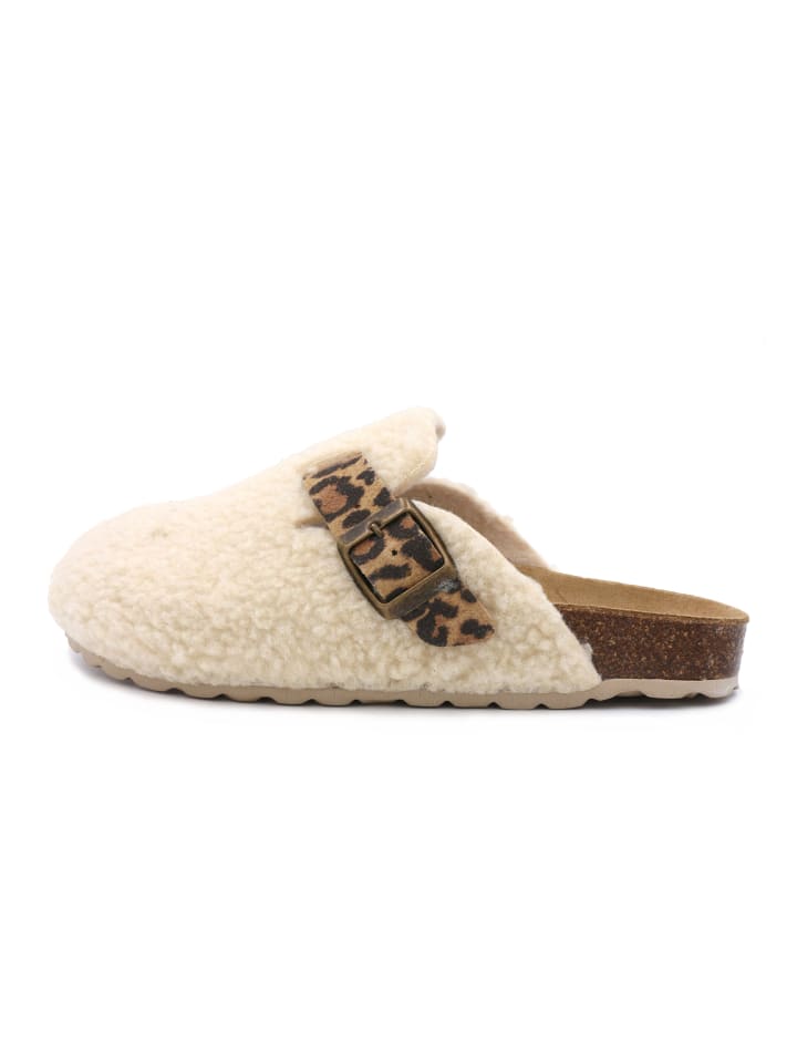 billowy Pantoletten HOME FANTASY in beige günstig kaufen 33