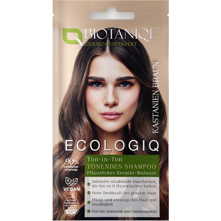 Tönendes Shampoo Kastanien Braun