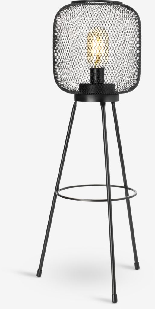 Lâmpada a bateria VANNRIKSE VANNRIKSE Ø24xH59cm preta