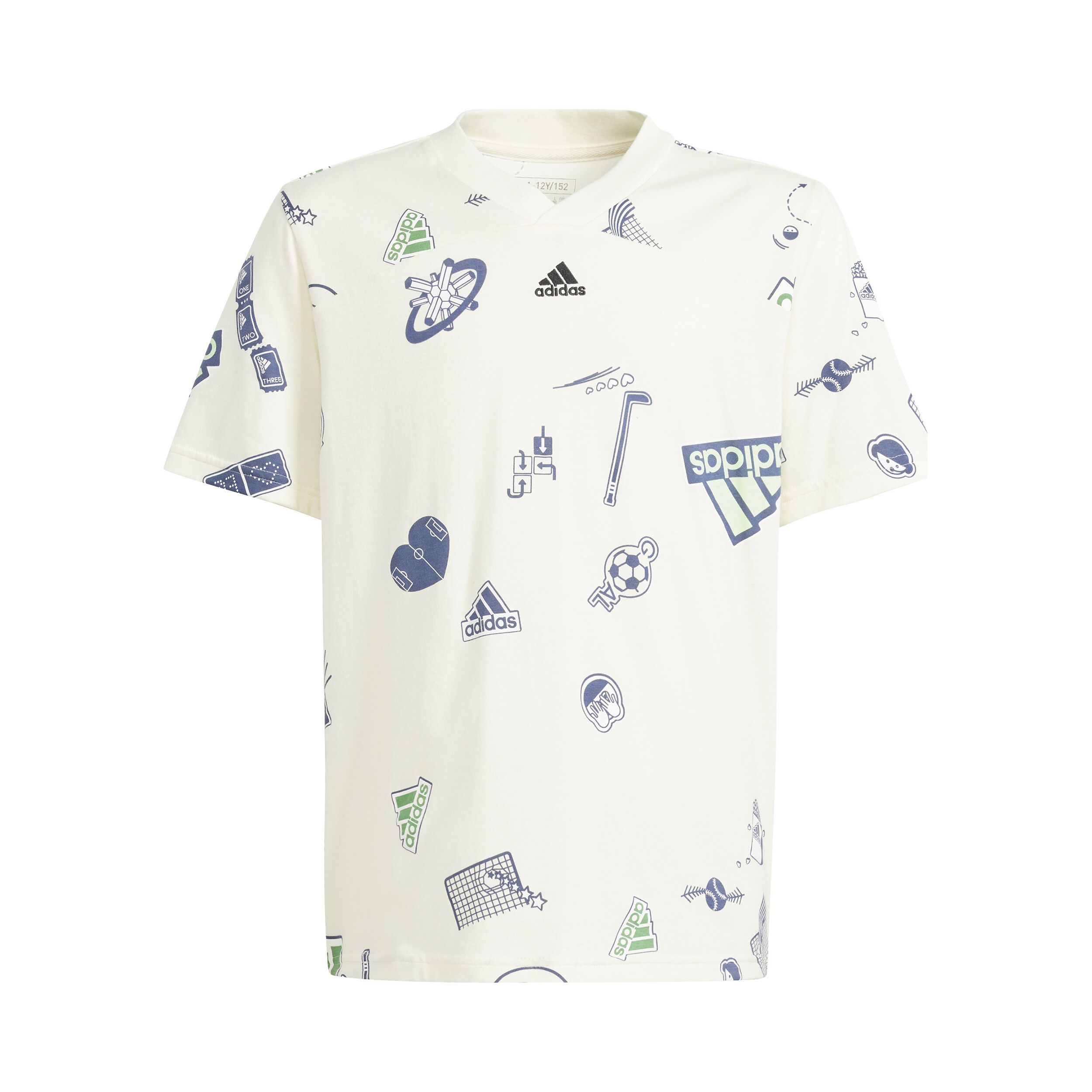 T-Shirt Jungen - Creme, Mehrfarbig