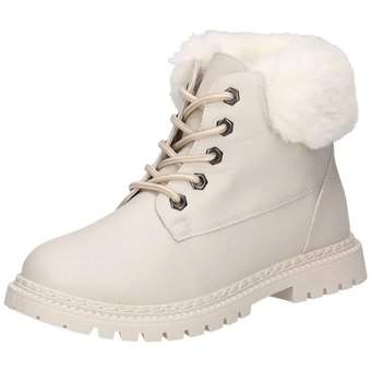 Puccetti Schnür Boots in weiß