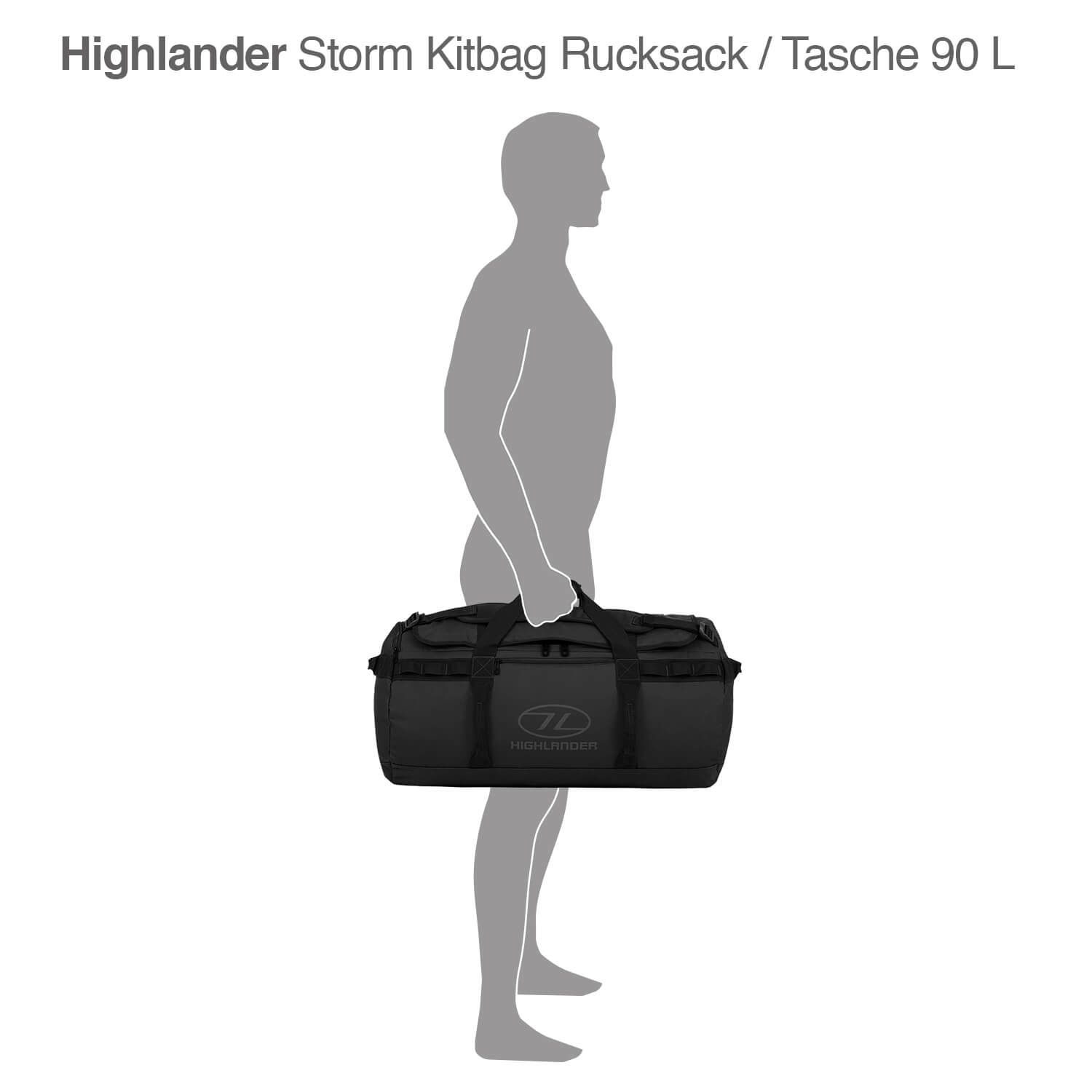 Storm Kitbag Rucksack / Tasche 90 Liter