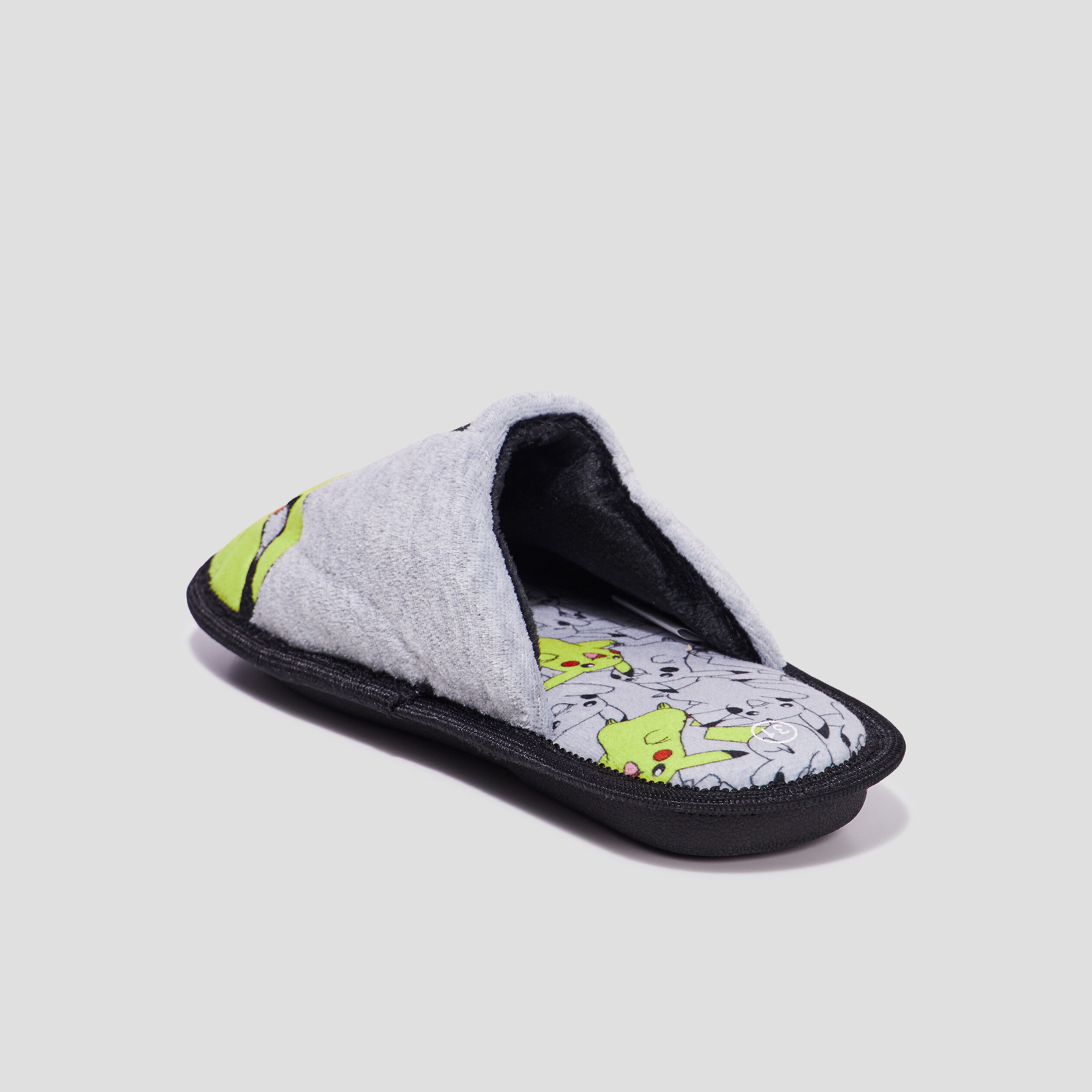 Chaussons mules Pokémon gris garçon | La Halle