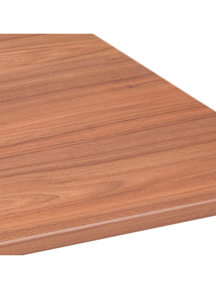 KADIMA DESIGN Schreibtisch XXL-Arbeitsplatz ergonomisch, 280 x 140cm in Braun-Weiß günstig kaufen onesize