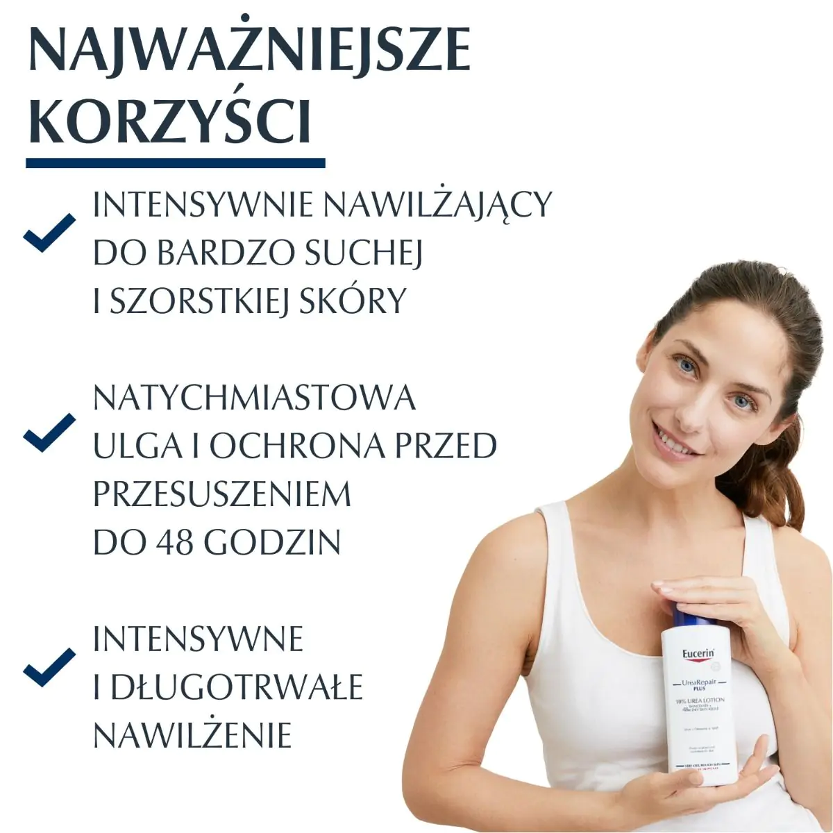 Eucerin Urearepair Plus emulsija su 10 % šlapalo