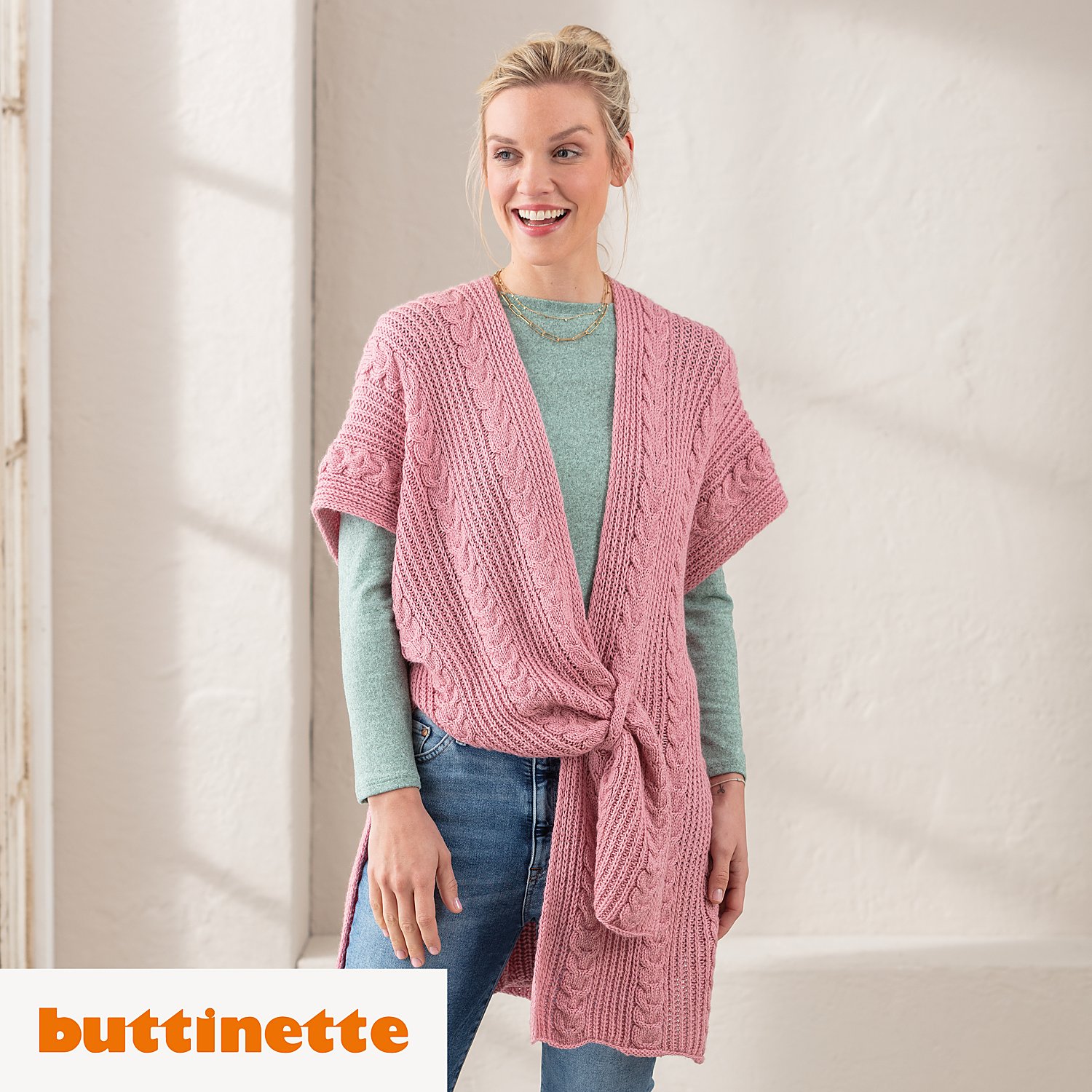 Strickanleitung - Cape aus Woll Butt Versailles