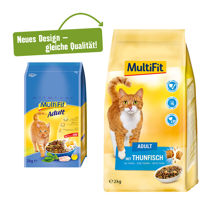 MultiFit Trockenfutter MultiFit Adult Thunfisch 2 kg