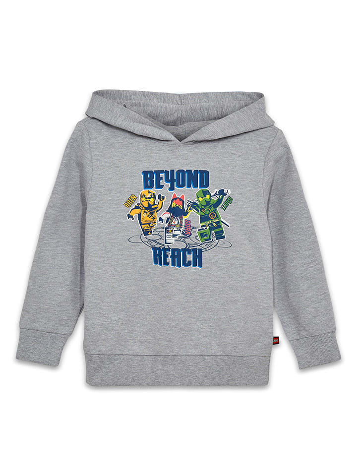 LEGO Hoodie in Grau/ Bunt günstig kaufen