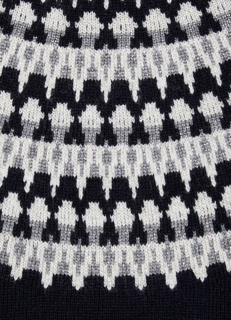 Maglione Greta a maglia fine di Hobbs, in misto lana merino e lurex