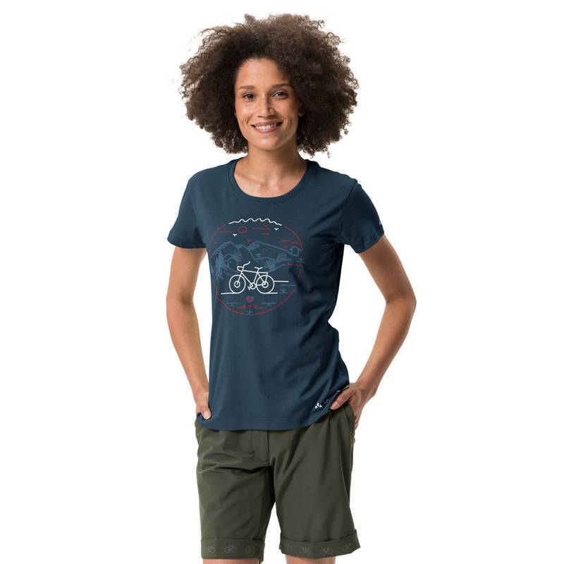 VAUDE Women's Cyclist T-Shirt V T-Shirt Damen