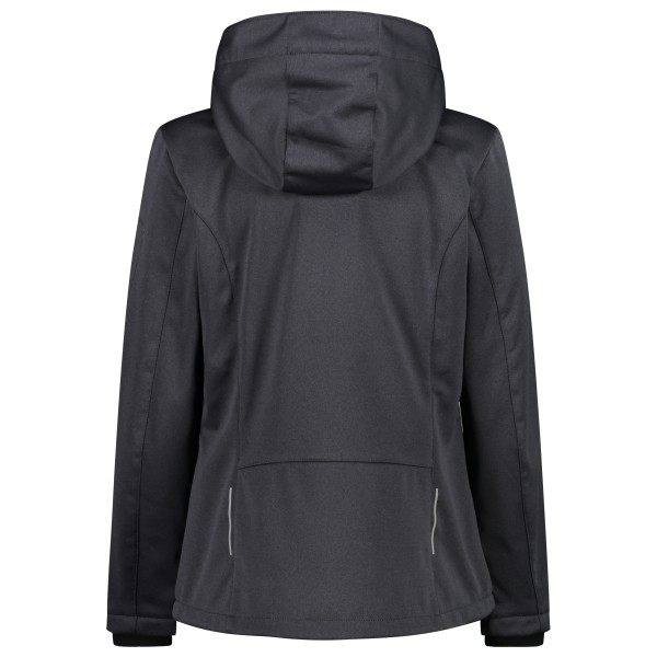 CMP - Women's Jacket Zip Hood Melange Softshell - Softshelljacke