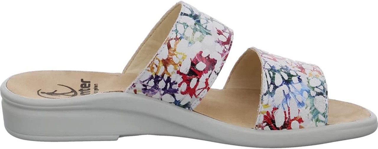 GANTER Komfort Sandalen weiss Sonnica