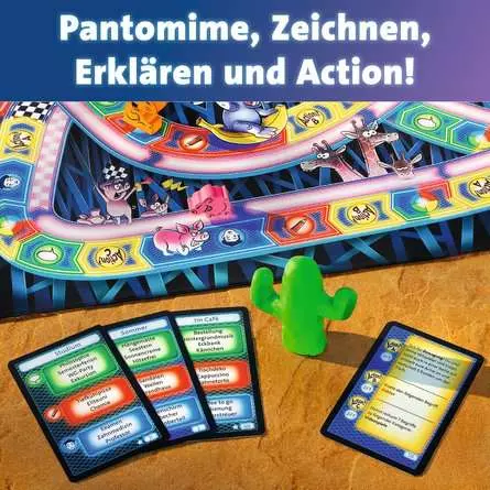 Das Nilpferd in der Achterbahn - Spiel ab 10 Jahren