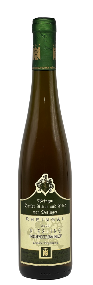 Weinzirkus WEINGUT VON OETINGER Riesling TBA Erbacher Siegelsberg Riesling trocken 2003