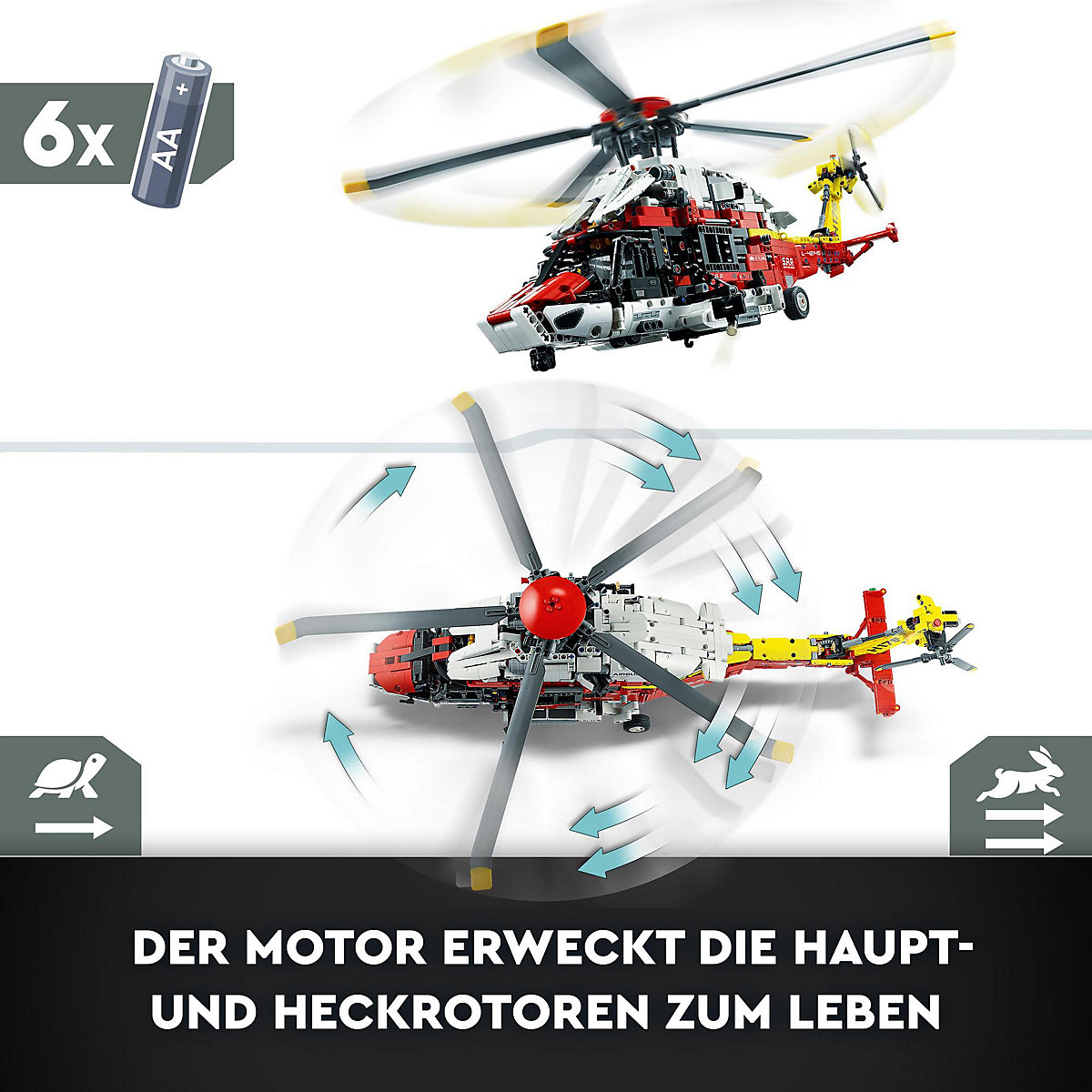 LEGO® Technic 42145 Airbus H175 Rettungshubschrauber