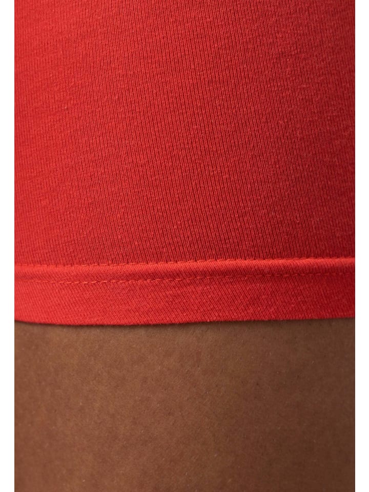 SNOCKS Boxershorts aus Bio-Baumwolle 3 Stück in Hibiscus günstig kaufen