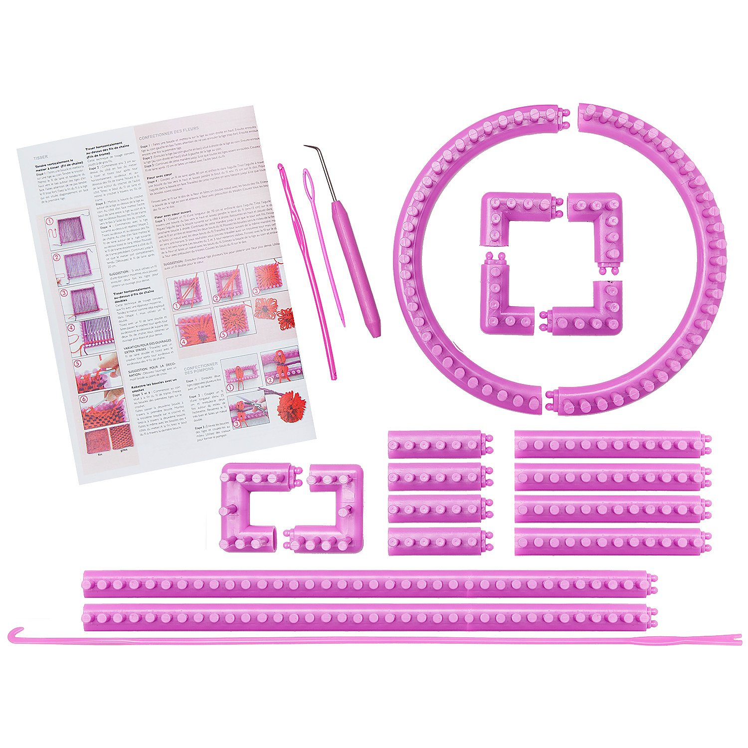Knit & Weave Loom-Set