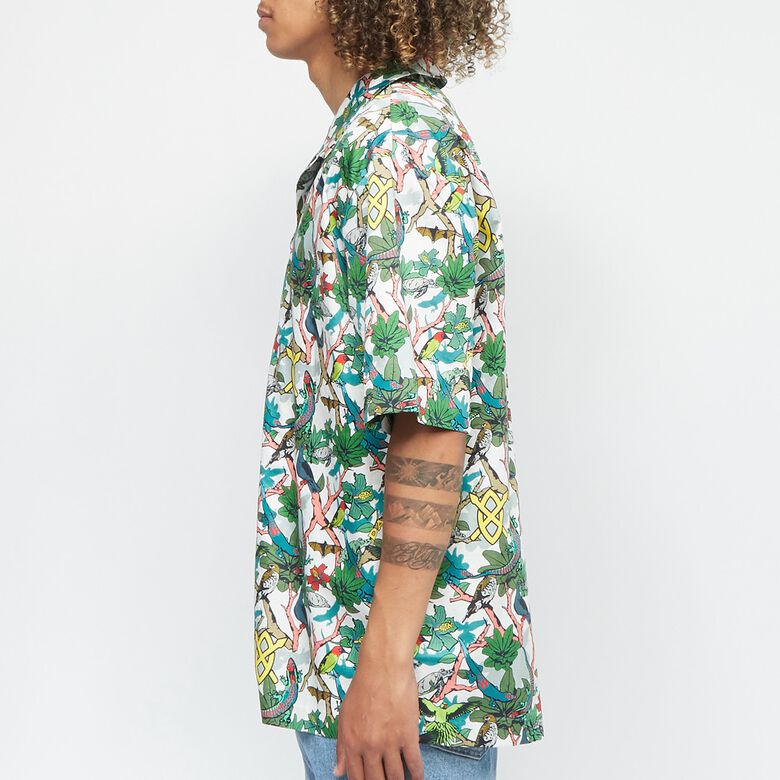 Daily Paper Povan SS Shirt light green/green/yellow