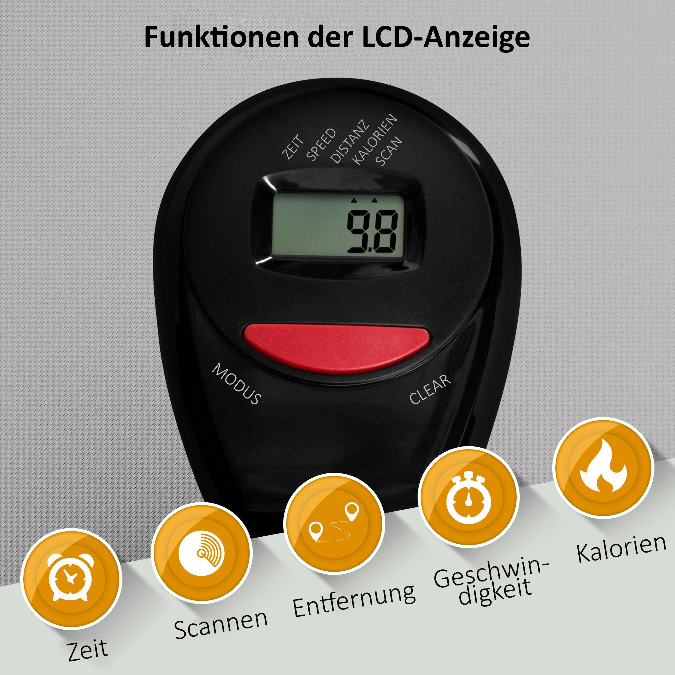 Zoomyo Heimtrainer Liegeheimtrainer, mit tiefem Einstieg ideal für Senioren, für gelenkschonendes Training im Halbliegen
