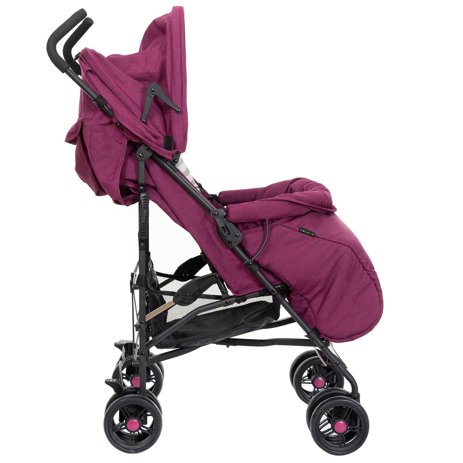 Sayoyo Kinder-Buggy Sayoyo Kinderwagen, ab 6 Monate bis 15kg, Lila