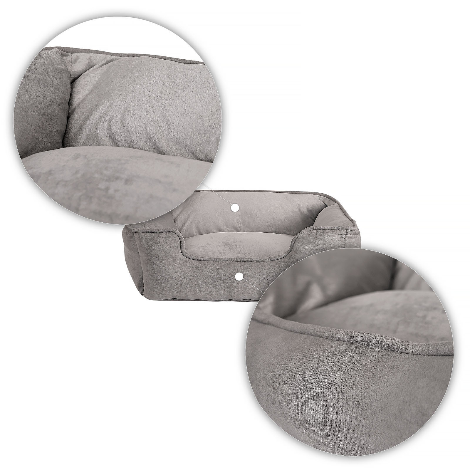 Lionto Hundebetten Lionto 2-in-1 Hundebett Hundekissen S