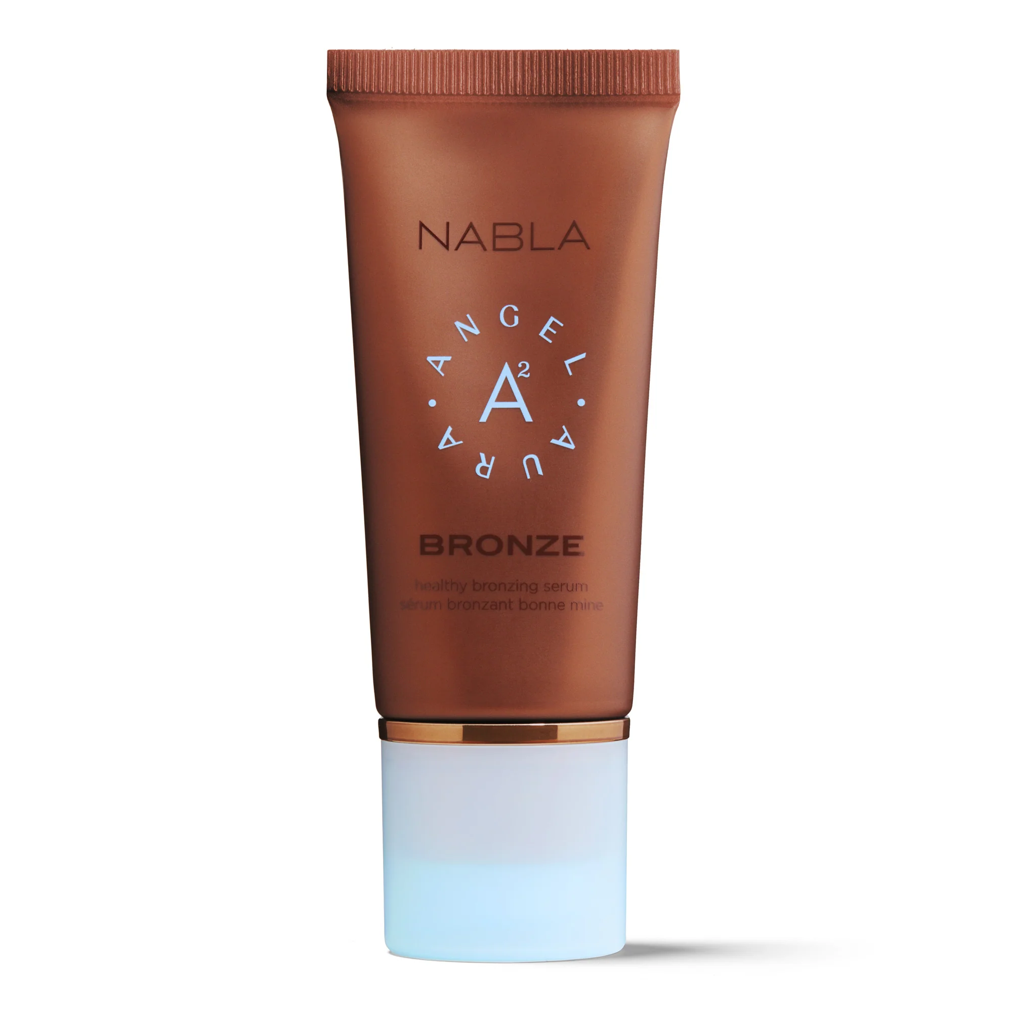Base de maquillaje Angel Aura Bronze Face, base de maquillaje lifting, base de maquillaje iluminadora, base de maquillaje hidratante, sérum facial de efecto global, piel perfecta, tono tierra.