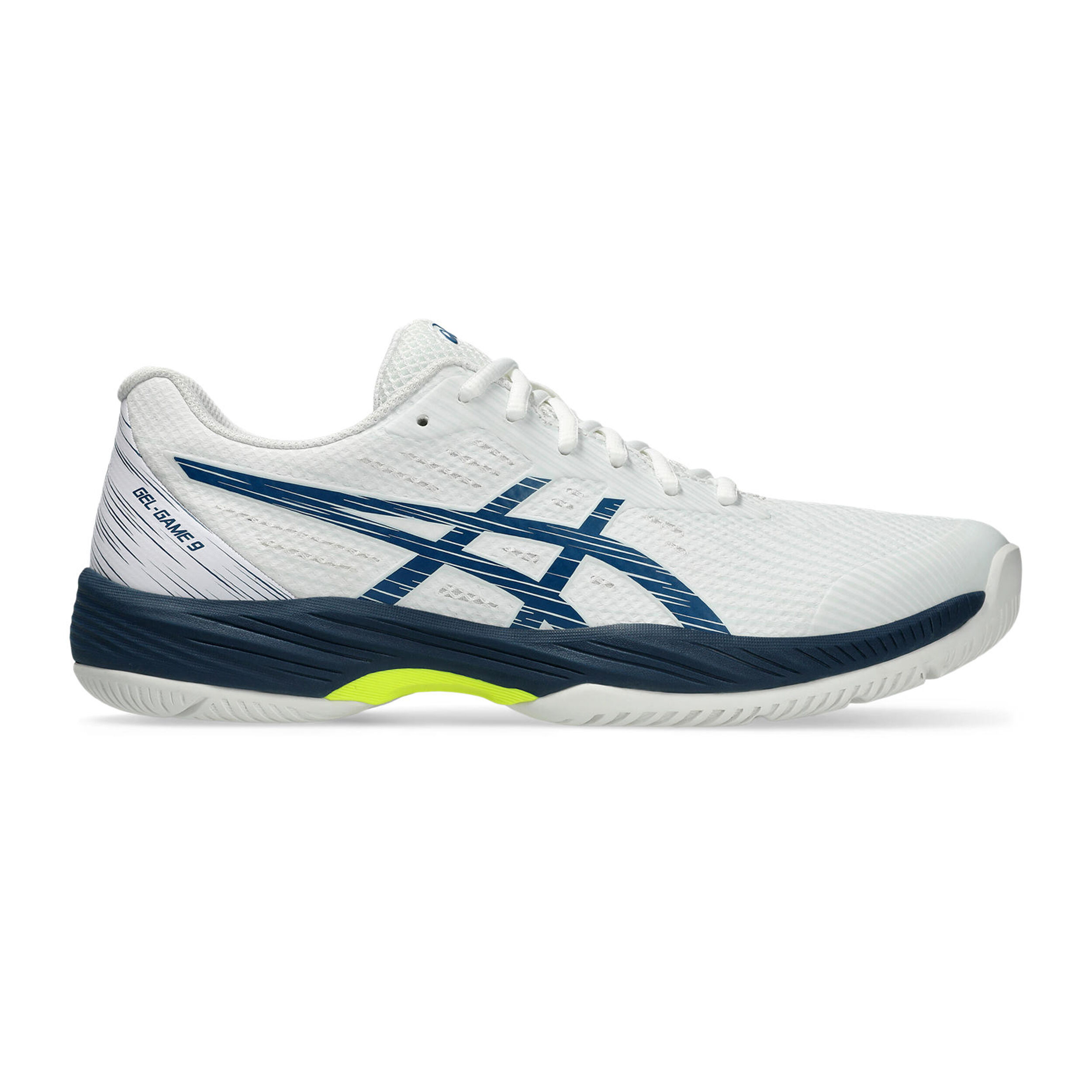 Gel-Game 9 Allcourtschuh Herren - Weiß, Blau
