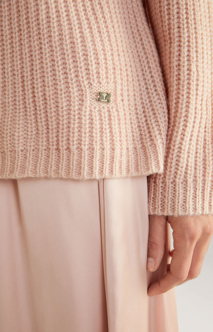 Strickpullover in Rosa