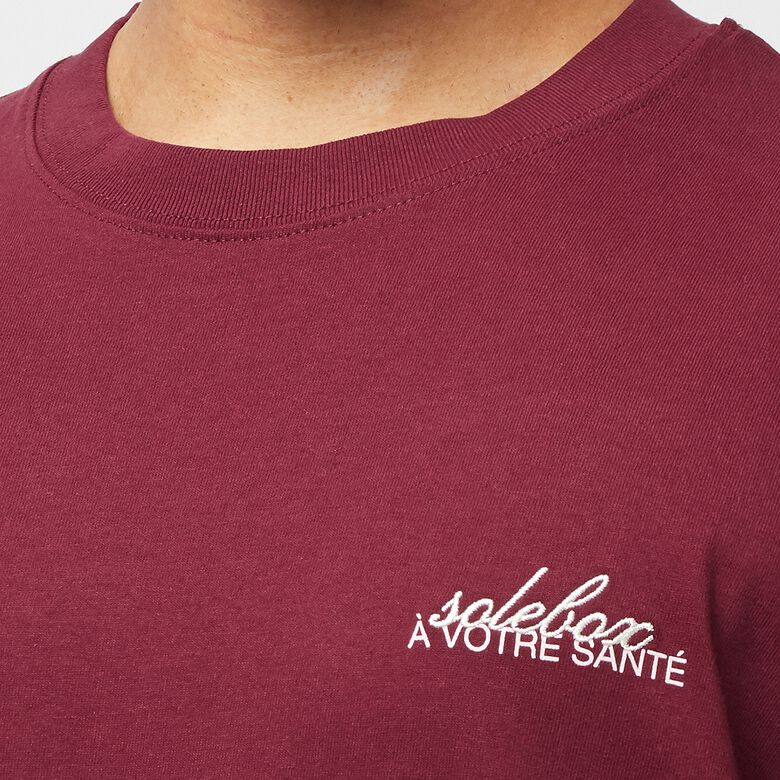solebox Compagnie Tee burgundy